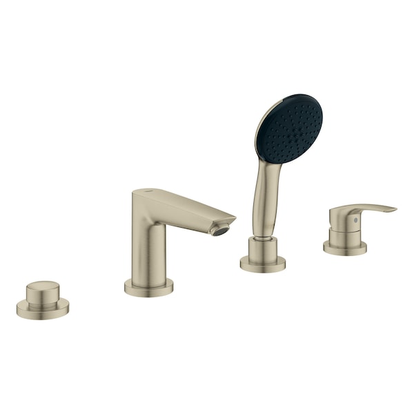 Grohe Eurosmart 4-Hole Single Handle Deck Mount Roman Tub Faucet 25277EN3 - main